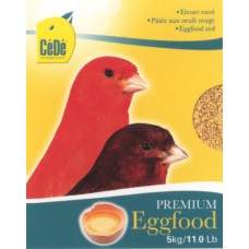 Αυγοτροφή CeDe, για καναρίνια, κόκκινη, (5x1Kg), 5Kg