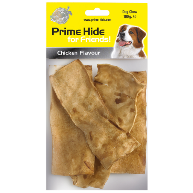 Prime Hide Chips Chicken Flavour (100gr)6τμχ Prime Hide Chips Chicken Flavour (100gr)6τμχ