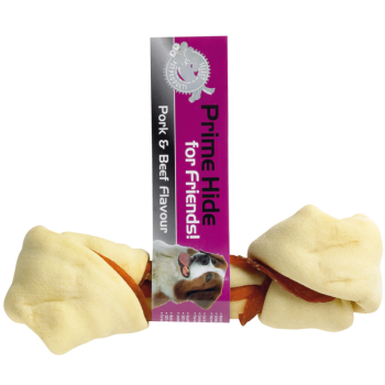Prime Hide Knotted Bone Pork & Beef (15-18cm)συσκ.6τμχ. Prime Hide Knotted Bone Pork & Beef (15-18cm)συσκ.6τμχ.