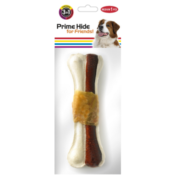 Prime Hide Knotted Bone 3 in1 Large Bone (1τμχ) συσκ. Prime Hide Knotted Bone 3 in1 Large Bone (1τμχ) συσκ.