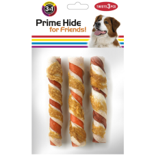 Prime Hide Knotted Bone 3 in1 Twists Medium (3τμχ) συσκ. Prime Hide Knotted Bone 3 in1 Twists Medium (3τμχ) συσκ.