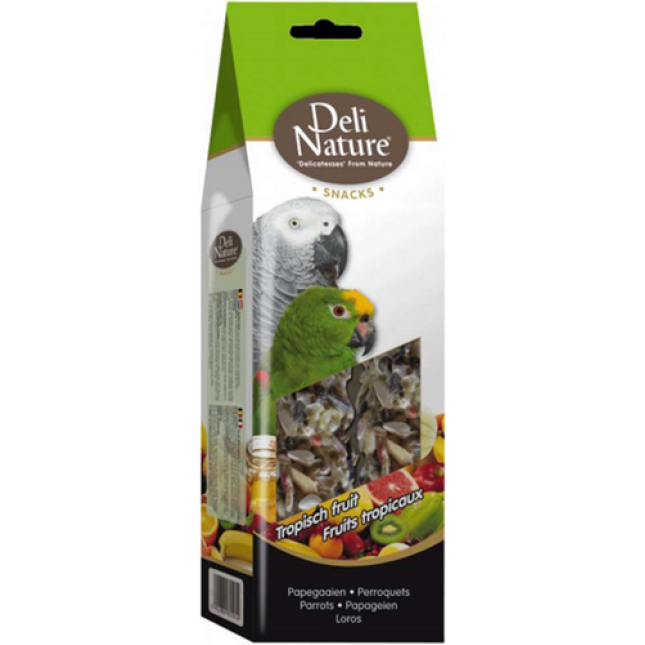 Deli Nature νόστιμο & υγιεινό snack, γεμάτο θρεπτικά συστατικά αποκλειστικά για μεγάλους παπαγάλους Deli Nature νόστιμο & υγιεινό snack, γεμάτο θρεπτικά συστατικά αποκλειστικά για μεγάλους παπαγάλους