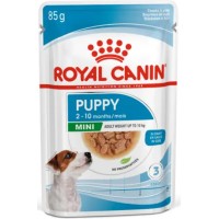 Royal canin πλήρης τροφή Size Health Nutrition Wet mini puppy για κουτάβια μικρόσωμων φυλών