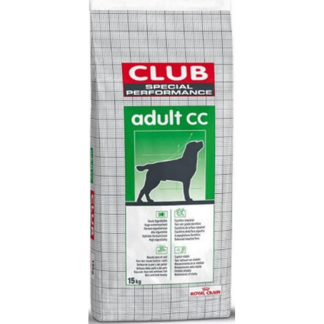 Royal Canin πλήρης τροφή Club special performance adult CC 15kg για ενήλικες σκύλους Royal Canin πλήρης τροφή Club special performance adult CC 15kg για ενήλικες σκύλους