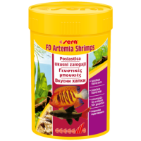 Sera FD-Artemia Shrimps, τροφή με 100% μικρές γαρίδες 250 ml