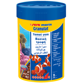 Sera marine granules  τροφή σε κόκκους 100ml