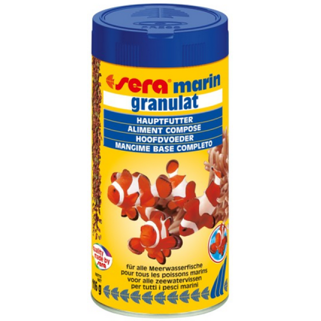 Sera marine granules  τροφή σε κόκκους 250ml