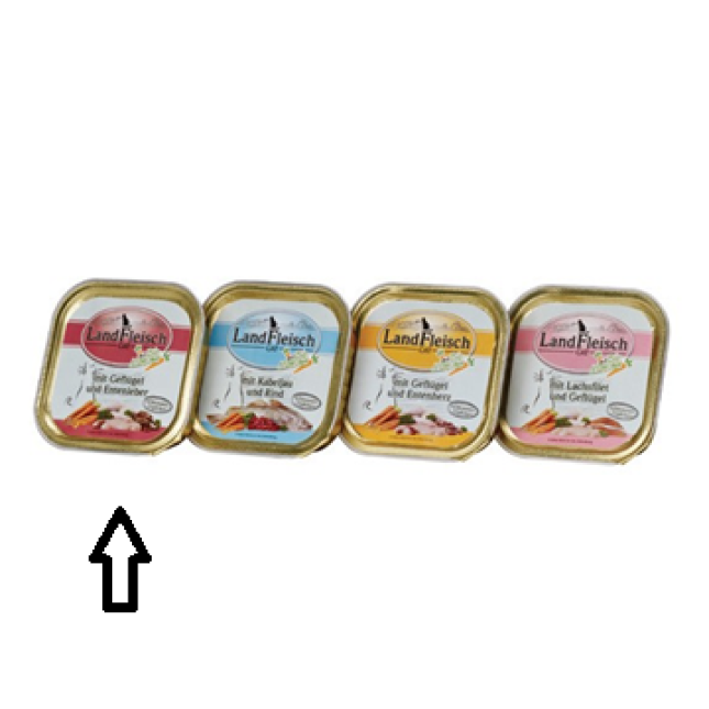 LANDFLEISCH ΚΟΝΣΕΡΒΑ ΠΟΥΛΕΡΙΚΑ & ΣΥΚΩΤΙ ΠΑΠΙΑΣ 100gr