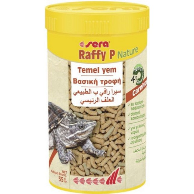 Sera Raffy P Τροφές στίκς για χελώνες νερού 100ml Sera Raffy P Τροφές στίκς για χελώνες νερού 100ml