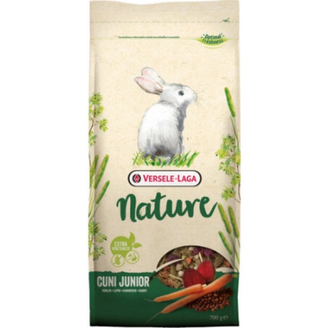Versele-Laga Nature Cuni Junior για νεαρά & μικρόσωμα κουνέλια 700gr Versele-Laga Nature Cuni Junior για νεαρά & μικρόσωμα κουνέλια 700gr