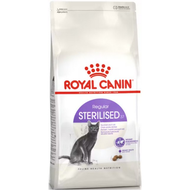 Royal Canin πλήρης τροφή Feline Health Nutrition sterilised 2kg