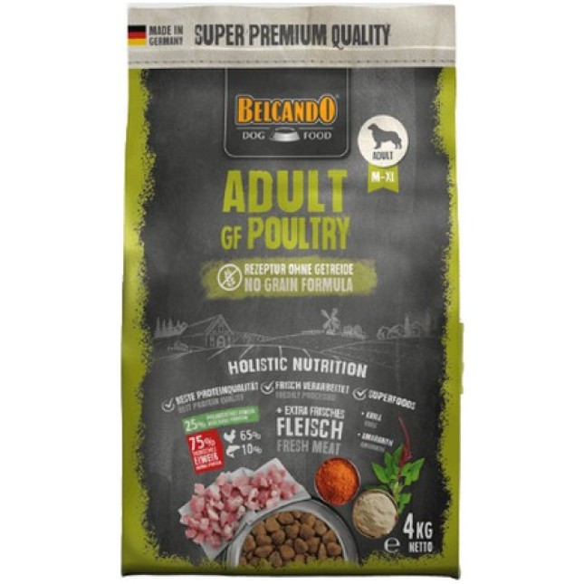 Belcando Adult Grain Free πουλερικά 4kg