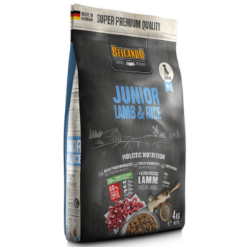 Belcando junior lamp & rice για ανάπτυξη νεαρών σκύλων 4kg