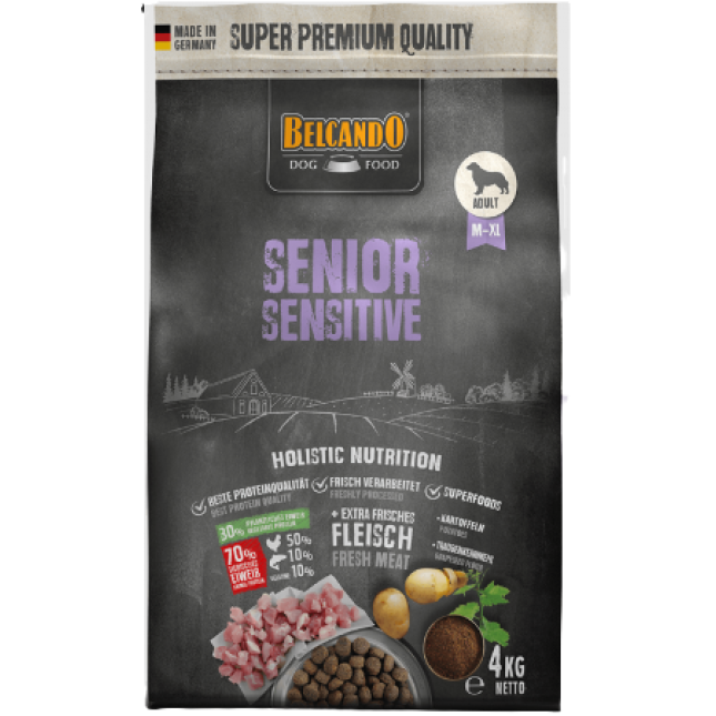 Belcando Senior Sensitive για ηλικιωμένους σκύλους 4kg Belcando Senior Sensitive για ηλικιωμένους σκύλους 4kg