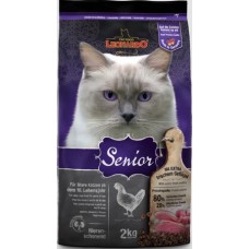 Leonardo Τροφή για ηλικιωμένες γάτες πουλερικά & σταφύλια για την προστασία των νεφρών