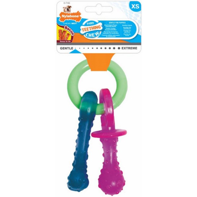 Nylabone κόκκαλο για puppy pacifier bacon xs Nylabone κόκκαλο για puppy pacifier bacon xs