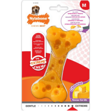 Nylabone κόκκαλο για δυνατούς μασητές cheese bone M