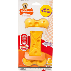 Nylabone κόκκαλο για δυνατούς μασητές cheese bone L Nylabone κόκκαλο για δυνατούς μασητές cheese bone L