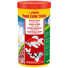 Sera pond color sticks χρωματιστή τροφή για ψάρια λίμνης 1000ml Sera pond color sticks χρωματιστή τροφή για ψάρια λίμνης 1000ml