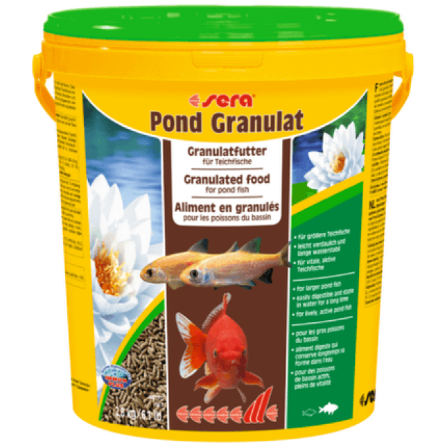 Sera pond granulat τροφή σε στικ για μεγαλύτερα ψάρια λίμνης 20000ml Sera pond granulat τροφή σε στικ για μεγαλύτερα ψάρια λίμνης 20000ml