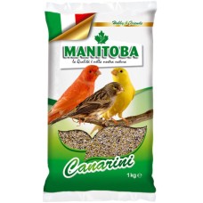 Manitoba μείγμα 6 σπόρων για καναρίνια με μπισκότο - 1kg