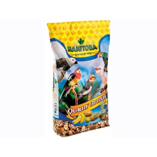 Manitoba Parrocchetti για μεσαίους παπαγάλους 1kg χύμα