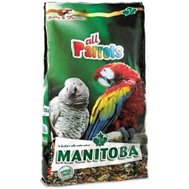Manitoba Μείγμα γενικής χρήσης για μεσαίου και μεγάλου μεγέθους παπαγάλους 800gr Manitoba Μείγμα γενικής χρήσης για μεσαίου και μεγάλου μεγέθους παπαγάλους 800gr