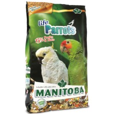 Manitoba Parrots Life για μεγάλους παπαγάλους που είναι επιρρεπής στην παχυσαρκία