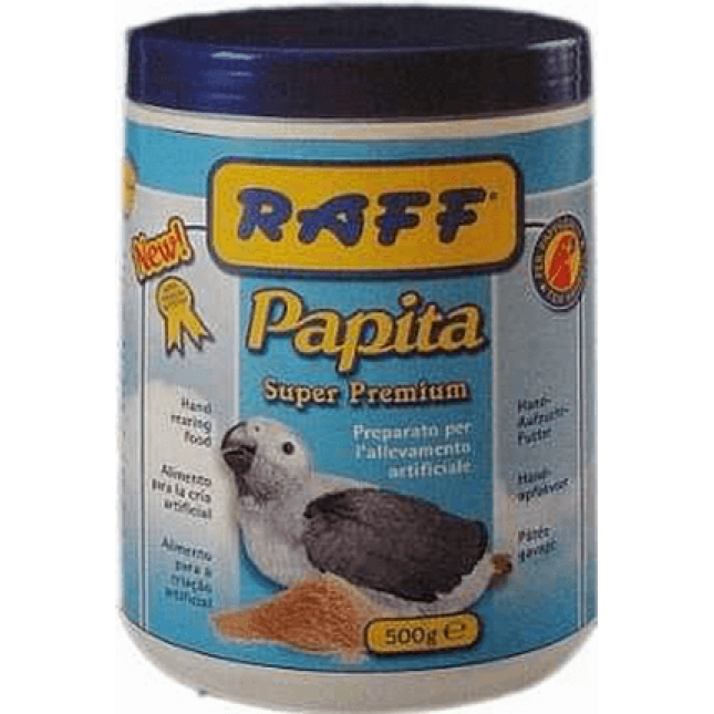 Raff Papita κρέμα νεογέννητων παπαγάλων 500gr Raff Papita κρέμα νεογέννητων παπαγάλων 500gr