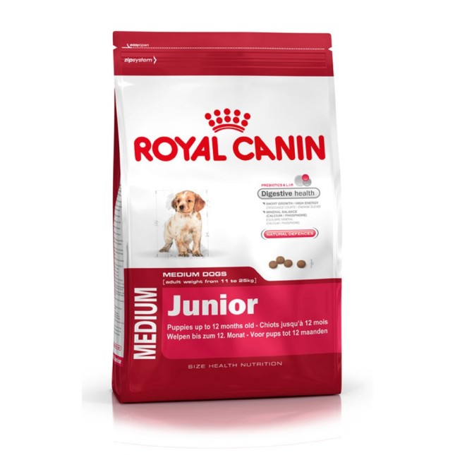 Royal Canin size health nutrition medium junior