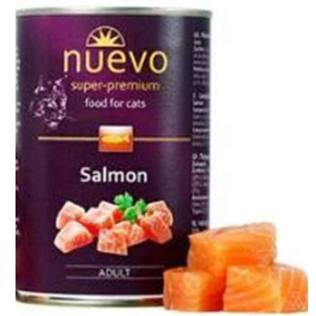 Nuevo adult nuevo γατο/φή σολωμός 400gr Nuevo adult nuevo γατο/φή σολωμός 400gr