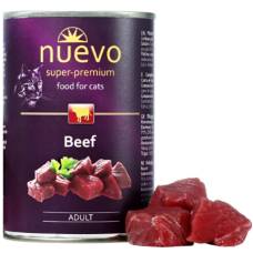 Nuevo adult γατοτροφή μοσχάρι 400gr Nuevo adult γατοτροφή μοσχάρι 400gr