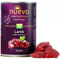 Nuevo senior light γατοτροφή αρνί 400gr