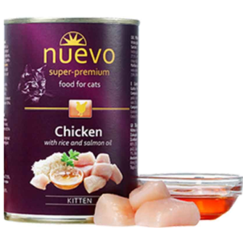 Nuevo kitten γατοτροφή κοτόπουλο 400gr
