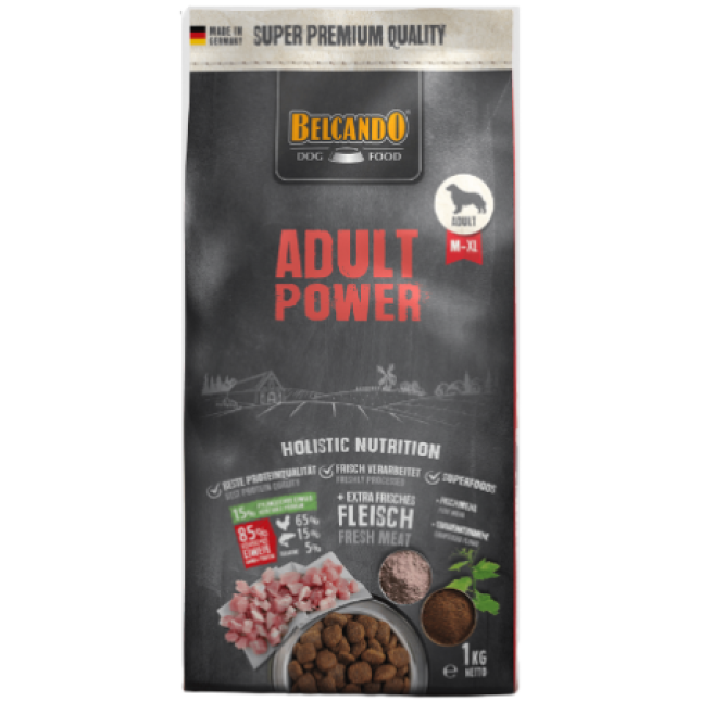 Belcando adult power για σκύλους με υψηλή δραστηριότητα 1kg Belcando adult power για σκύλους με υψηλή δραστηριότητα 1kg