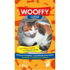 WOOFFY COCKTAIL ΞΗΡΗ ΤΡΟΦΗ ΓΑΤΑΣ 1,5kg