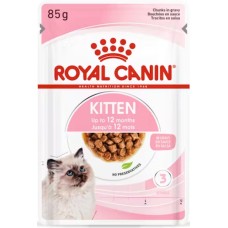 Royal Canin Πλήρης τροφή σε σάλτσα για γατάκια, 2ης φάσης ανάπτυξης έως 12 μηνών
