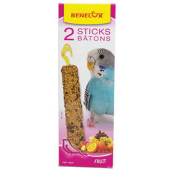 Benelux Sticks για παπαγαλάκια με φρούτα 2τεμ Benelux Sticks για παπαγαλάκια με φρούτα 2τεμ