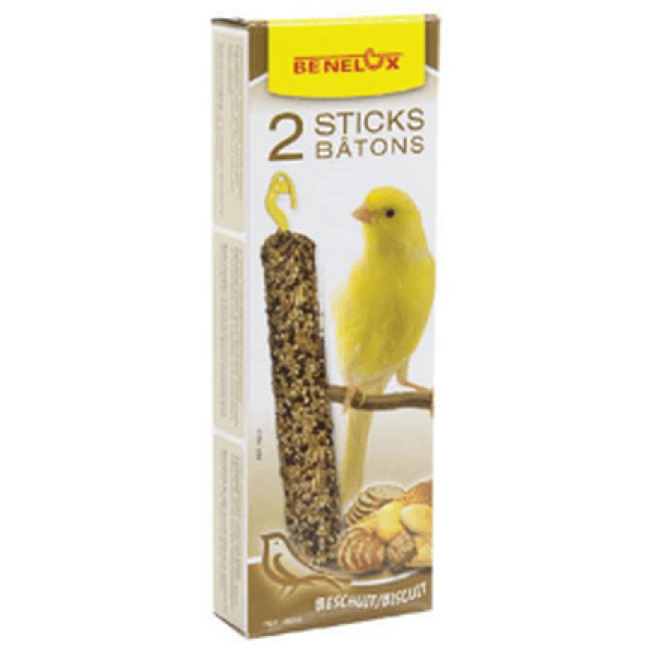 Benelux Sticks για καναρίνια με μπισκότο 2τεμ