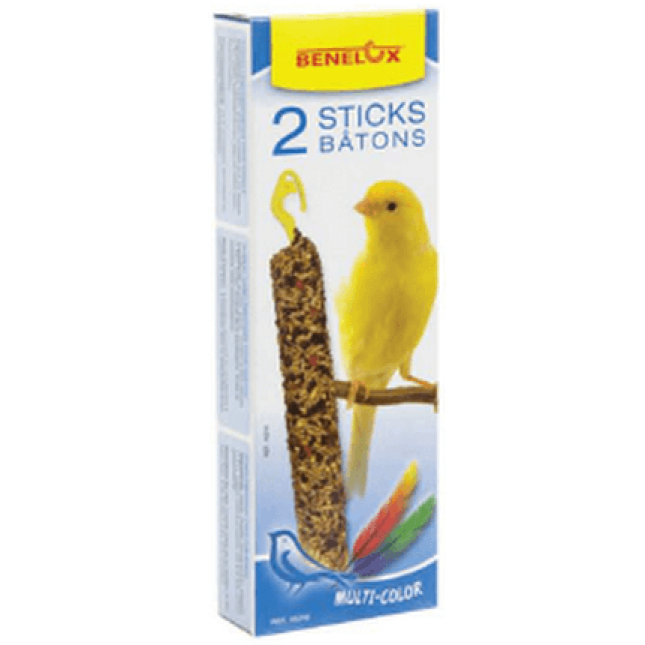 Benelux Sticks για καναρίνια multi-color για ωραίο φτέρωμα 2τεμ Benelux Sticks για καναρίνια multi-color για ωραίο φτέρωμα 2τεμ