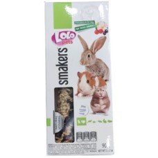 Lolo pets smakers  για τρωκτικά με φρούτα του δάσους ξηρούς καρπούς και ποπ κορν