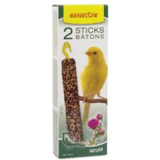 Benelux Sticks για καναρίνια natura με άνθη 2τεμ Benelux Sticks για καναρίνια natura με άνθη 2τεμ