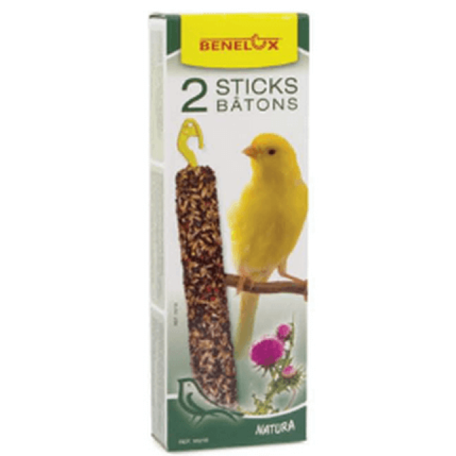 Benelux Sticks για καναρίνια natura με άνθη 2τεμ Benelux Sticks για καναρίνια natura με άνθη 2τεμ