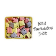 Μπισκότα σκύλου Mini Sandwiches 3-Mix 1kg (χύμα)