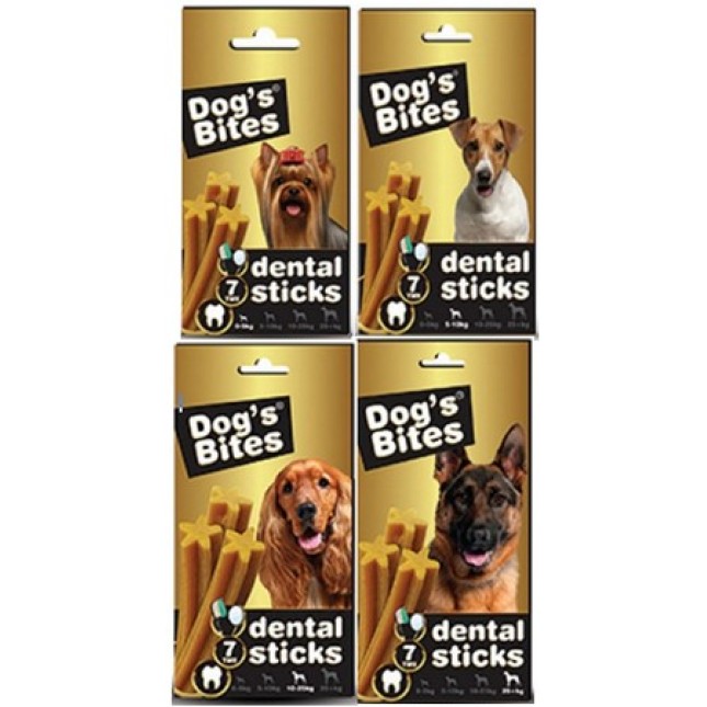 Dental sticks Dog's bites 7τεμ Dental sticks Dog's bites 7τεμ