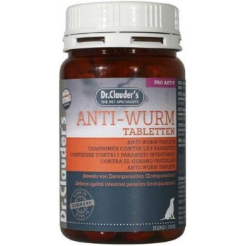 Dr Clauder's Intestinal Anti worm ταμπλέτες 185g