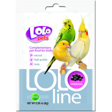 Lolo pets Κάρβουνο για πτηνά 8gr