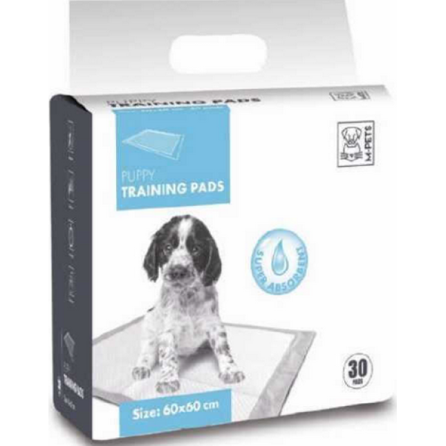 Πάνες εκπαίδευσης M-pets 90*60cm 15 τεμ Πάνες εκπαίδευσης M-pets 90*60cm 15 τεμ