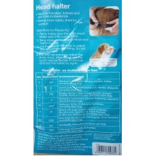 Φίμωτρο για οδηγό Head halter petler μαύρο Small