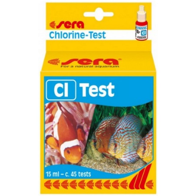 Sera Test επιπέδου του χλωρίου 15 ml Sera Test επιπέδου του χλωρίου 15 ml